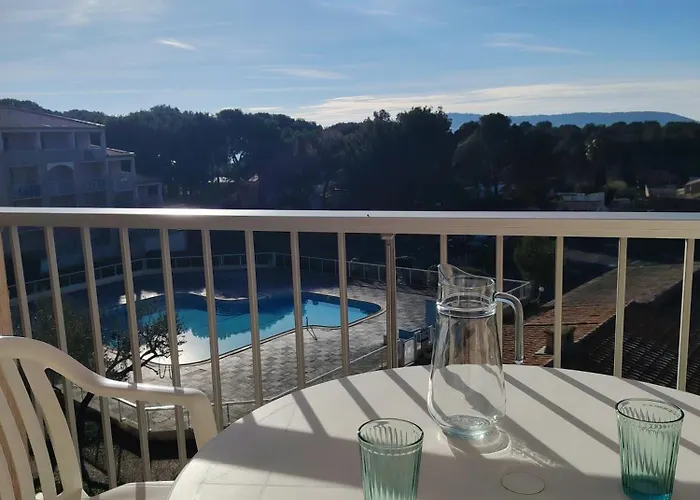 شقة Les Hauts De Balaruc- Ideal Curistes 102 بالاروك ليه بان